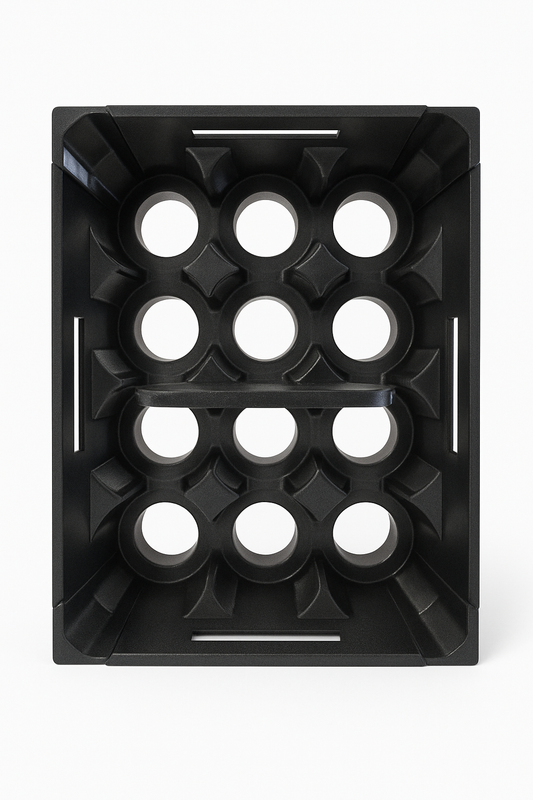 3D Ølkasse til 12 Dåser - 33/50 cl