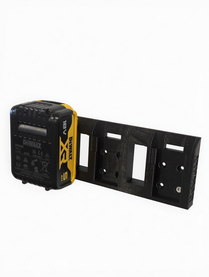 Vægholder til DeWALT 18V batterier