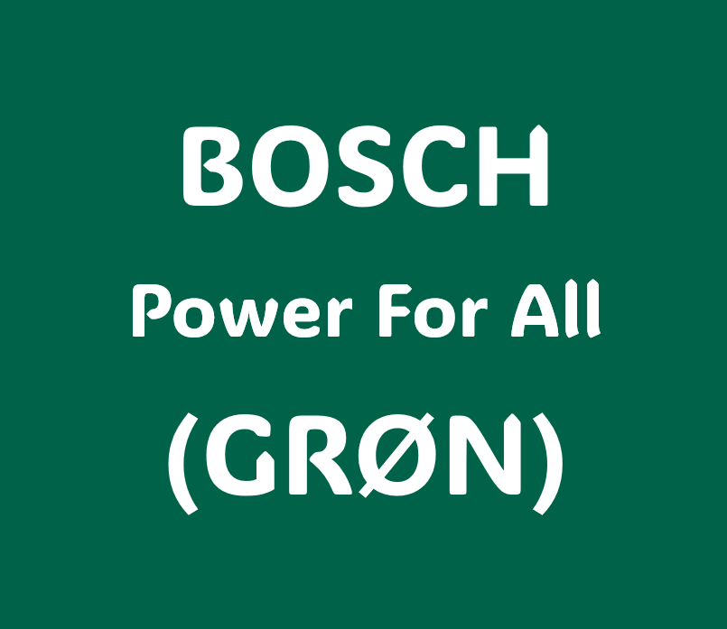 BOSCH (GRØN)