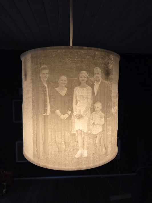 Pendel Skærm – Personligt Design (Ø20 cm)