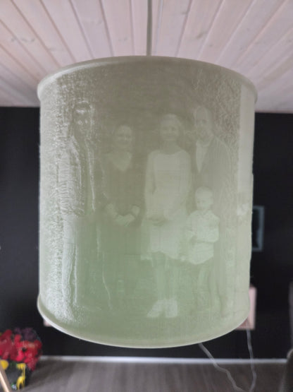 Pendel Skærm – Personligt Design (Ø20 cm)