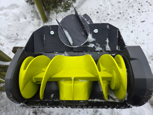 Justerbar udkast til sneslynge (Ryobi RY18ST25A)