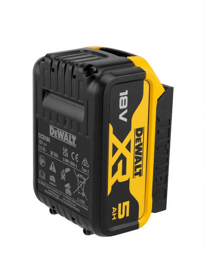 Vægholder til DeWALT 18V batterier
