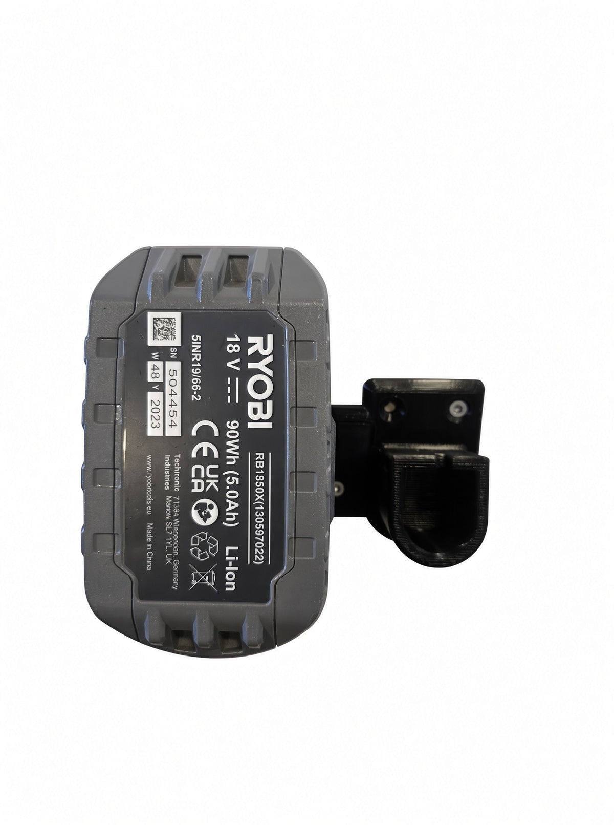 Vægholder til Ryobi ONE+ 18V batterier