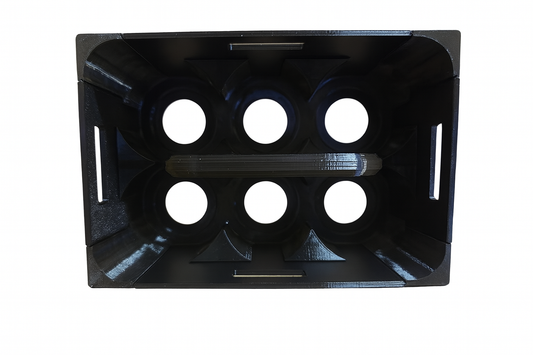 3D Ølkasse til 6 Dåser - 33/50 cl