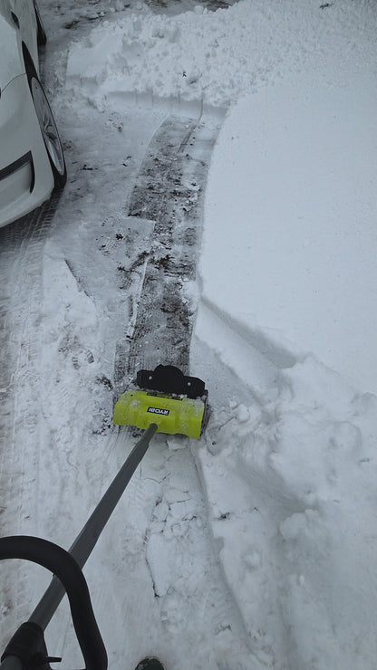 Justerbar udkast til sneslynge (Ryobi RY18ST25A)